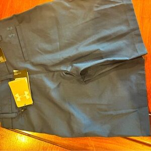 Boys sz12 under Armour shorts NWT navy blue
